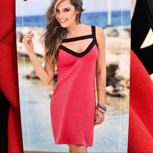 NEW!!  AM:PM Coral Dress